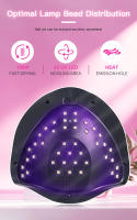 Lámpara LED UV V3 para secado profesional, equipo de secado para esmalte de uñas de Gel, para el hogar y salón - details 5