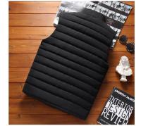 Chaleco Abrigo de Invierno para Hombres Cómodo y Calentito con Cuello Alto Padrido de Algodón - details 2