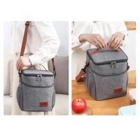 Bolsa de refrigeración con preservación del calor de 10L, resistente al agua, para Picnic, oficina, estudiante, portátil, térmica, para acampar, almuerzo, cena, caja de hielo - details 8