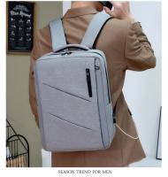 Mochila de viaje para hombre, morral con carga USB para ordenador portátil, impermeable para deporte al aire libre - details 2