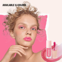 Brillo de labios de seis colores, brillo de agua europeo y americano, hidratante, no pegajoso, perla, brillo fino, lápiz labial - details 4