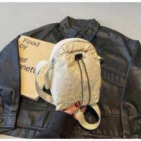 Bolso cruzado ligero para mujer, bolsa para botella de agua con cordón ajustable, estilo coreano, Color sólido, bolso pequeño para teléfono móvil, viaje - details 8
