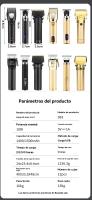 Afeitadora electrica hombre inteligente multifunción para casa traje Cortapelos - details 1