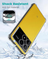 Funda de Silicona Suave Transparente Ultra Delgada para Xiaomi POCO X6 X5 X4 X3 M6 M4 M3 F5 F4 Pro 4G 5G GT Ultra A Prueba de Golpes - details 2