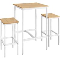 Mesa de Bar con Taburetes Mesa Comedor con 2 Sillas Mesa de Cocina Pequeña Taburetes de Barra - details 17