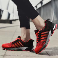 Zapatillas de correr transpirables para hombre y mujer, zapatos deportivos ligeros para exteriores, calzado de entrenamiento atlético cómodo - details 24