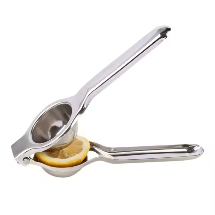 Exprimidor de limón, prensa Manual, Extractor de cítricos de acero inoxidable - 1