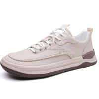 Nuevos zapatos de cuero informales para hombres chinos, cuello alto de moda, marca de calzado deportivo clásico en el mercado estadounidense - details 1