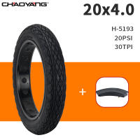 20 "20x4,0 de ancho moto de nieve bicicleta playa bicicleta eléctrica exterior tubo interior antideslizante Harley todoterreno neumático ancho 30TPI - details 5