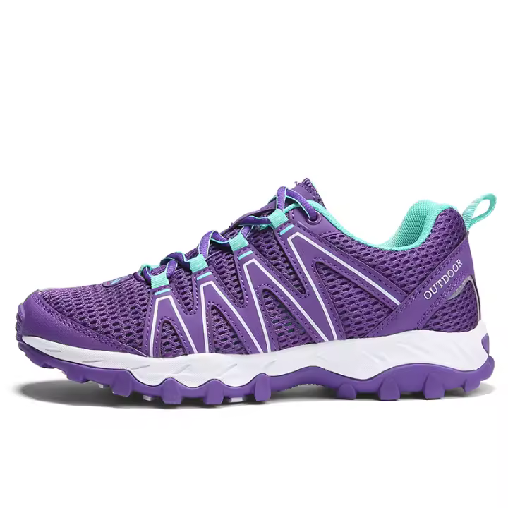 Zapatillas de senderismo antideslizantes para mujer, zapatos ligeros y transpirables para caminar al aire libre - 1