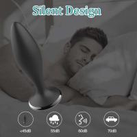 Leten Plug Anal Vibrador Control Remoto Masajeador Prostatico de Acero Inoxidable - details 9
