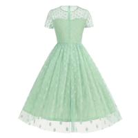 Elegante Vestido de Lentejuelas de Estilo Hepburn Cuenta Alta A-e Tail - details 16