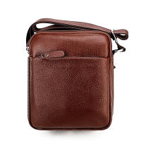 Bolso bandolera para hombre, piel auténtica de becerro, suave,bandolera cruzada de hombro, informal - details 20