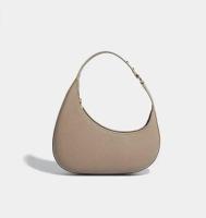 Bolso de mano de cuero vegano cervino con asa superior para mujer, bolso de mano con diseño de media luna cruzada, bolso versátil, mochila de lujo de alta gama - details 9