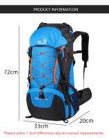 Mochila de Camping de Gran Capacidad 65L Bolsa de Hiking Impermeable para Senderismo, Trekking, Montañismo - details 0