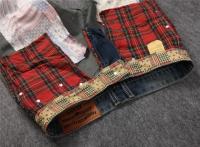 Nuevos pantalones vaqueros rasgados para hombre, pantalones vaqueros informales a la moda, pantalones pitillo rectos de alta calidad, Color azul oscuro Vintage, Dropship para hombre - details 11
