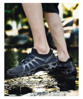 Primavera/novedad de verano, zapatos transpirables para montañismo y senderismo para hombre, calzado deportivo ultraligero para caminar en el agua - details 15