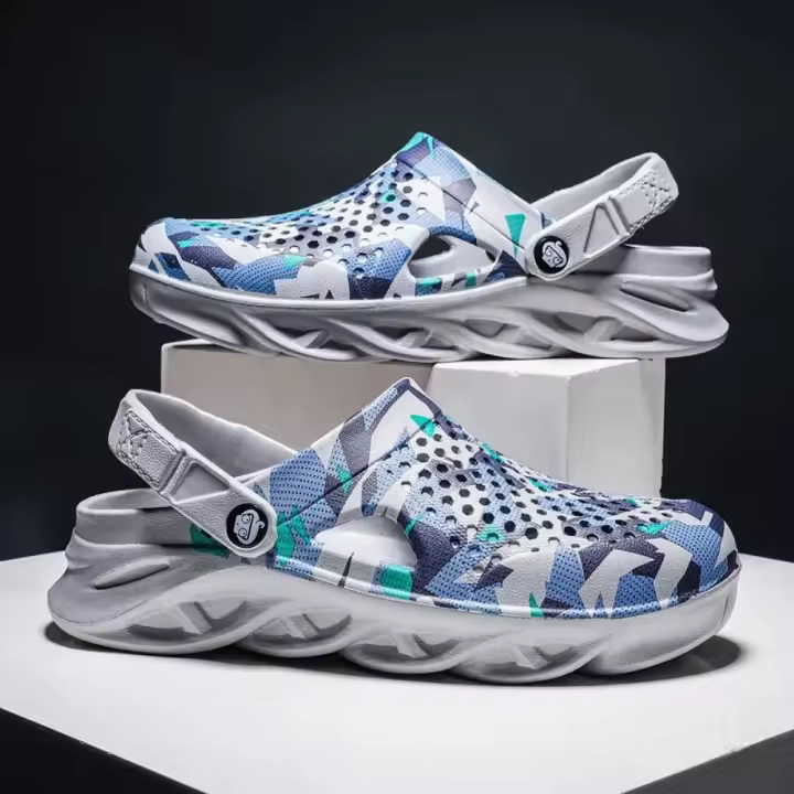 Sandalias de Plataforma de Verano Unisex Pisa Fuerte en la Playa con Suela de EVA - 1