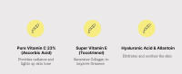 provide radiance light up skin tone tocotrienol vitamin e collagen improve firmness hyaluronic acid