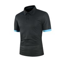 Polo de manga corta para hombre, polo en contraste, ropa nueva, ropa de calle de verano, top informal para hombre - details 8
