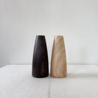 Jarrón de Madera Sólida Arte Floral Simple para el Hogar Objectos Decorativos de Artesanía para Oficina Sala de Estar - details 4