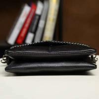 Bolso negro para mujer, bolso cruzado informal para mujer con hombro de PU, cartera - details 12