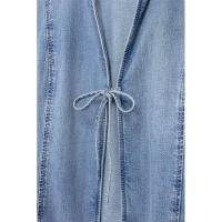 Chaqueta vaquera para mujer de manga larga, cuello en V, estilo ggy, vaqueros azules, ropa sexy, ropa de niña, tops elegantes - details 5