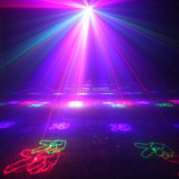 Proyector de efectos de luz láser RGB ESHINY MINI para Navidad con 12 patrones de baile disco DJ para fiesta en casa y escenario T180D3 - details 4