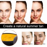Crema de bronceado para cara y cuerpo, bronceador de larga duración, bronceador para la piel, protección solar, loción autobronceadora Natural nutritiva - details 7