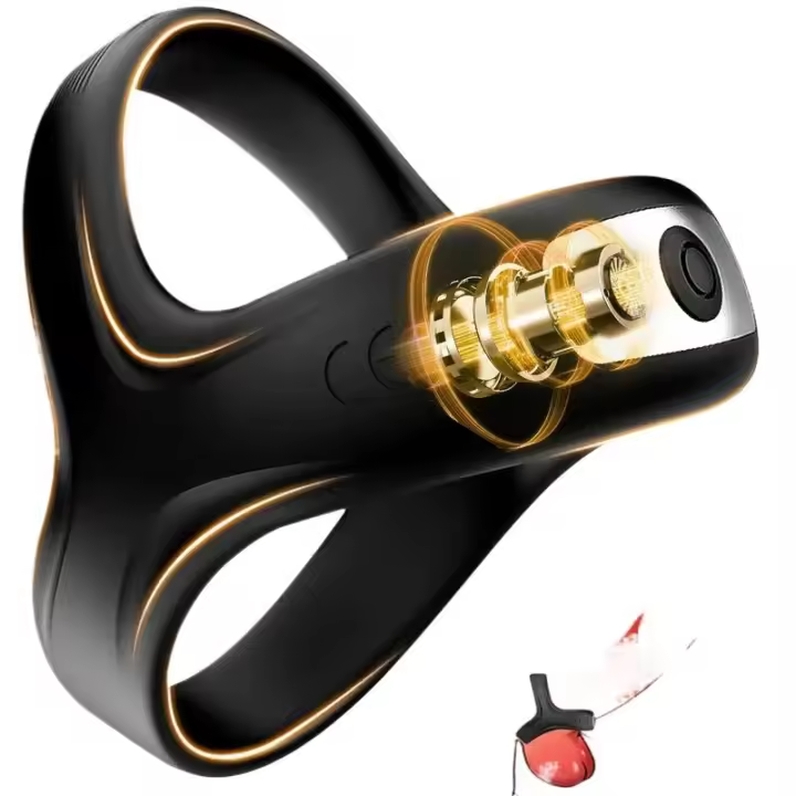 Anillo vibrador Leten para hombres, anillos de silicona, vibrador intenso para hombres, erección más larga, más dura, más fuerte, juguetes sexuales para adultos - 1
