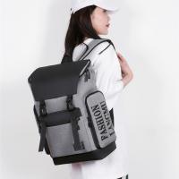 Mochila Simple con letras para hombre, bolso escolar multifuncional de gran capacidad para estudiantes, bolso de hombro, bolso para ordenador portátil, mochila de lona para viaje - details 14