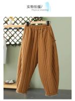 2025 nuevo grueso Harem pantalones hasta el tobillo Otoño Invierno cintura alta mujeres abajo pantalones de algodón Casual moda señora pantalones - details 8