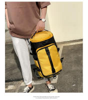 Bolsa De Viaje Impermeable para Deportes Y Fitness, Mochila De Gran Capacidad, Color De La Colisión De Empalme - details 28