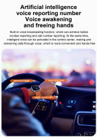 Reloj inteligente con pantalla HD de 2,3 pulgadas, dispositivo con 7 correas intercambiables y auriculares, Bluetooth, llamadas, música, juegos - details 10