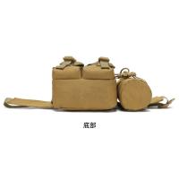 Bolsa táctica para hervidor de agua camuflaje al aire libre multifuncional pequeña bolsa de cintura herramienta satchel ciclismo viaje hombres y mujeres deportes pequeña bolsa de pecho - details 8