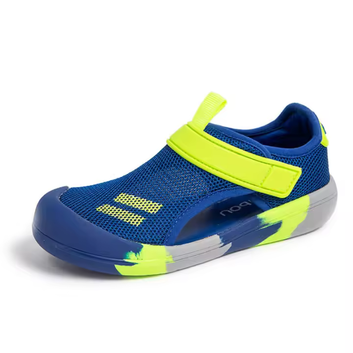 Zapatillas transpirables de malla recortada para niños, sandalias, zapatos de playa, Verano - 1
