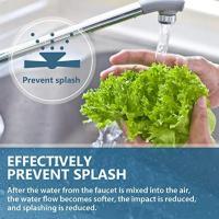 Aireador de latón para ahorro de agua, filtro para grifo de cocina, boquilla mixta, cabezal contra salpicaduras, accesorios de baño, 3 uds. - details 2