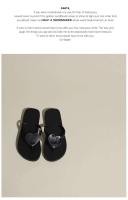 Chanclas de amor para mujer, zapatos tipo Tanga a la moda que combinan con todo, prendas de vestir famosas en Internet para posición de plantilla de playa junto al mar, verano 2024 - details 6