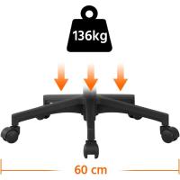 Silla de Oficina Regulable en Altura Multicolor de Malla con Función de Mecedora - details 27