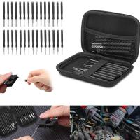 Herramienta de desmontaje de terminales, caja de 30 piezas, kit de extractor de pines de conector de prensado de cables - details 1
