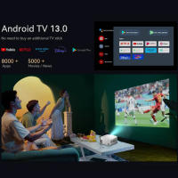 Proyector de Películas para el Hogar Android 13 Q6 300ANSI Wifi6 BT5.4 Resolución 720P - details 2