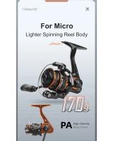 HISTAR-carrete de pesca giratorio, accesorio de fundición larga 5,4: 1, alta relación de 5kg, potencia de arrastre 4 + 1 BB, cuerpo de Metal, profesional - details 1