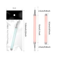 Removedor de espinillas de doble cabezal de acero inoxidable, limpiador de poros, agujas, Extractor de espinillas, aguja para imperfecciones de acné desmontable - details 5