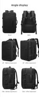 Mochila de Viaje para Hombres 60L Airback Vacuum Compression Multifuncional Impermeable Anti Robo - details 8