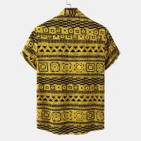 Nuevo Camisa holgada de gran tamaño con estampado floral de manga corta de estilo europeo, - details 3