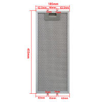 Filtro para campana de cocina BALAY-ELICA-WHIRLPOOL 185x455mm (GRI 0025433 A) - details 0