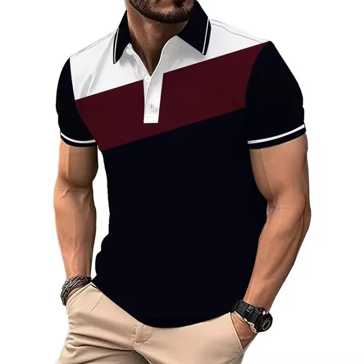 Gf T- Manga Verano Po 100% Pyter para Hombre - 1
