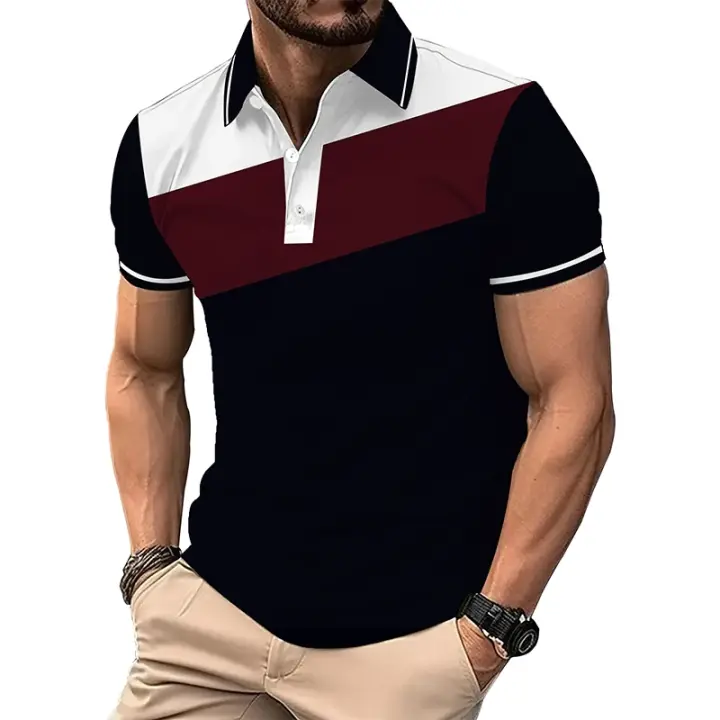Gf T- Manga Verano Po 100% Pyter para Hombre - 1