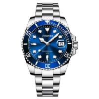 Reloj de Pulsera de Cuarzo de Lujo para Hombres Resistente al Agua, Luminoso, Correa de Aleación, Reloj de Negocios de Alta Gama - details 9