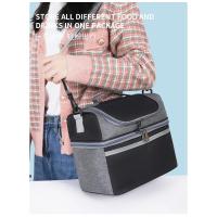 Bolsa de pícnic al aire libre, bolsa organizadora de viaje impermeable para acampar, nevera térmica, fiambrera portátil, bolso de almacenamiento de alimentos de gran capacidad - details 5